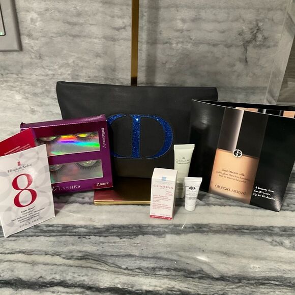 Dior Cosmetic Bag & Skin Care Beauty Bundle‎